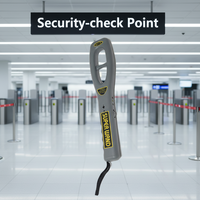 Detector de Metales Portátil PeaceGuarder Modelo ESD-10 con Clasificación IP55, Interfaz Ethernet y Sensibilidad de 6 cm