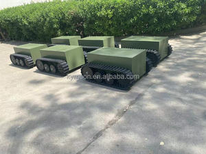 Phụ Tùng Khung Gầm Xe Ngựa Bằng Cao Su Robot Bán Chạy Nhất Theo Dõi Cao Su Nhỏ 50*22.2 * Liên Kết Bánh Xích - Product Image 6