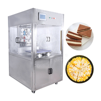 Coupe-gâteau Mousse Trancheuse Ultrasonique Automatique Éponge Gâteau Coupe Machine Horizontale Ultrasonique Gâteau Machine De Découpe