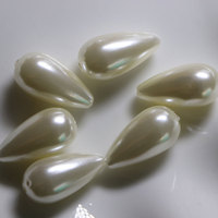 Perles en forme de larme colorées scintillantes, accessoire de bijouterie, perle artificielle en forme de goutte de pluie, breloques de décoration DIY pour filles, pour collier, bracelet