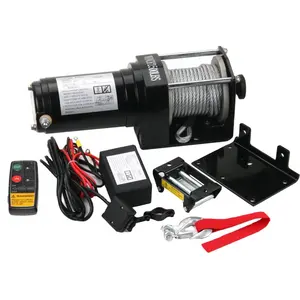 Winch 12v Electric KingRoy 1100kg 2500lbs 1ton Winch For Atv Small Mini 12v Electric Winch For Sale