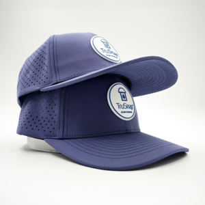 หมวกแก๊ปเบสบอลทรงสปอร์ตกันน้ำ 6 แผง ระบายอากาศได้ดี ผลิตจากโพลีเอสเตอร์ 100% แบบ Snapback พร้อมเลเซอร์พิมพ์ลาย สำหรับกอล์ฟ - Product Image 4