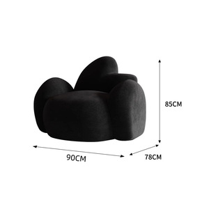 Modern Minimalist Cream Cloud Sofa Designer French Style Couch for Homestay Living Room Beauty Salon Reception Lounge - Product Image 5
