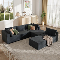 Foshan New Type Möbel Kompression Nordic Fabric Sofa Set Modulares komprimiertes Sofa Sparen Sie Versand Vakuum verpackung Schnitts ofa