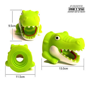 Dessin animé Crocodile robinet d'eau robinet Extension PVC enfants main lavage Guide évier dispositif - Product Image 6