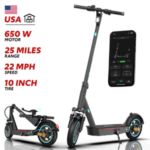 Scooter Eléctrico para Adultos con Luz Lateral, Venta Directa, Neumático Sólido, Doble Suspensión A11, A11Plus, Disponible en EE. UU. - Product Image 1