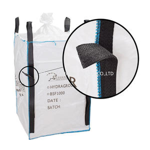 ジャンボ250kgバッグ1トン1.2マウント食品グレードプラスチックFibcジャンボバッグゴミガーデン廃棄物建物サプライヤー灰硫黄シリアル用 - Product Image 1