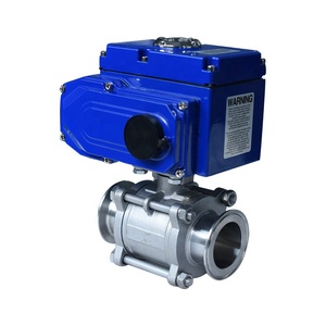 DN 24V 220V AC вращающаяся часть 4 20 шаровые клапаны из нержавеющей стали с электрическим приводом - Product Image 1