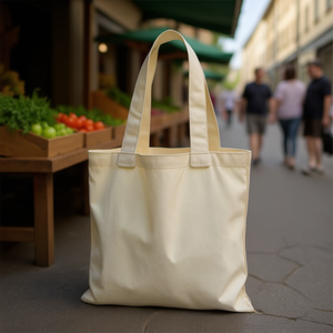 Borsa in Tela Multiuso Iln 37x45 Cm, Borsa Shopper in Cotone - Product Image 3