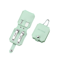 WELLFLYER-Ensemble de coupe-ongles personnalisable en acier inoxydable, kit de soins de beauté, 3 pièces, MS-1139 de haute qualité