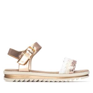 Xti Girls' Sandal 153124 Copper 37 <b>Flat</b> Sandals - Product Image 1
