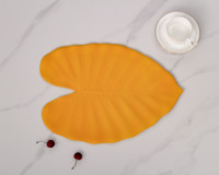 En gros respectueux de l'environnement EVA forme de feuille napperon décoratif Table à manger tapis résistance à la chaleur