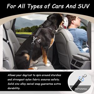 KingHon <b>Dog</b> Car Safety <b>Dog</b> Harness Reflective Elastic Traction <b>Belt</b> With Circular Strips Training <b>Running</b> Pet Seat <b>Belt</b> Car Seat - Product Image 5