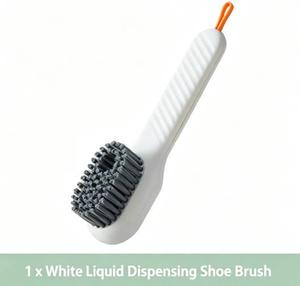 Multi-use High Quality Soft Bristled Shoe Brush Automatic Liquid Adding Shoe Brush Household Cleaning Tool - Product Image 5