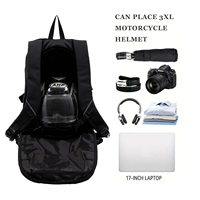 Sac de vélo durable à prix d'usine, logo personnalisé, bande de sécurité pour vélo d'extérieur, livraison rapide, sac de casque de moto étanche