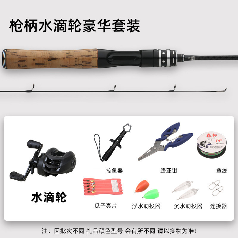 Gun grip right-hand micro-object teardrop wheel set [Deluxe Edition]