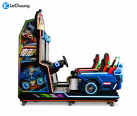 Nouvelle machine d'arcade de course automobile interactive à double joueur, simulateur de conduite pour centres de divertissement intérieurs, en métal, personnalisable