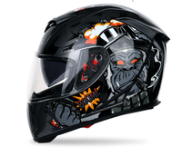 Casque de moto intégral flip Up racing casque de sécurité hors route casque de motocross