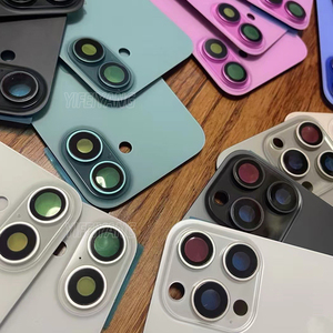 AA coperchio posteriore per <span class=keywords><strong>batteria</strong></span> in vetro <span class=keywords><strong>con</strong></span> ampio foro per fotocamera grande per IPhone 16 plus 16 plus 16 P pro max 16pro alloggiamento posteriore di ricambio - Product Image 3