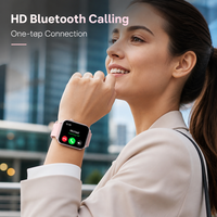 Reloj Inteligente VS24 PRO AMOLED de 1.85 Pulgadas Unisex, Carcasa Ultrafina de Aleación de Aluminio de 8.8 mm, Silicona IP68 Resistente al Agua para Llamadas y Frecuencia Cardíaca