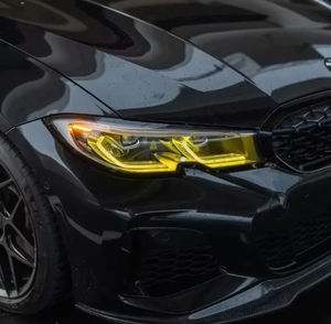 Module SJC jaune DRL pour BMW <span class=keywords><strong>série</strong></span> 3 G20 G28 2020 - <span class=keywords><strong>2022</strong></span> phare Laser usine en gros LED conseil uniquement accessoires de voiture - Product Image 5