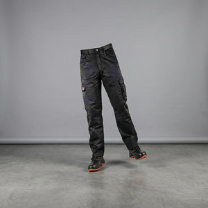 Pantalones de Trabajo Resistentes para Hombre, Tipo Cargo, con Múltiples Bolsillos, de Poliéster/Algodón, con Cierre de Botones - Product Image 5