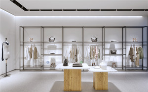 Diseño de Interiores de Tienda de Bolsos de Moda, Diseño de Exhibición de Bolsos de Cuero de Lujo Personalizados, Diseño de <span class=keywords><strong>Boutique</strong></span> Minorista, Diseño de Interiores 3D de Tienda de Bolsos - Product Image 4