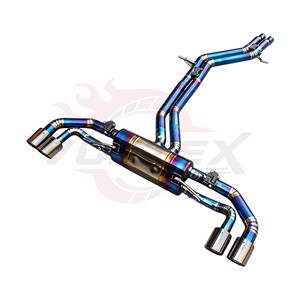 Vortex Titanium Valvetronic Exhaust for Porsche Cayenne E3 9Y0 3.0T 2019 Catback Muffler Quad Tips - Product Image 2