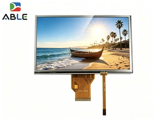 7 นิ้วจอแสดงผล TFT LCD 4 สายแผงสัมผัสแบบต้านทาน 800*480 AT070TN94 AT070TN90 AT070TN92 โมดูลหน้าจอ LCD - Product Image 1