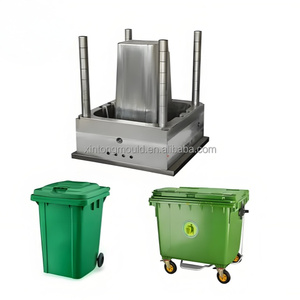 Ra cửa kích thước lớn Thùng rác nhựa Thùng rác có thể khuôn rác ép nhựa khuôn - Product Image 6