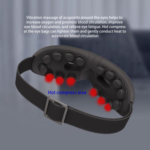 Pieghevole Bluetooth intelligente compressione del calore massaggiatore occhi per alleviare la fatica Stress terapia musica elettrica Wireless uso domestico vibrazione - Product Image 6