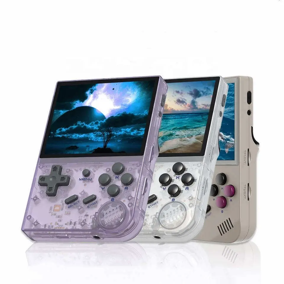 Anbernic RG35XX Retro Game Handheld Game Console with Linux System 64G/128G 3.5 inches IPS Screen Pocket Video Game Console