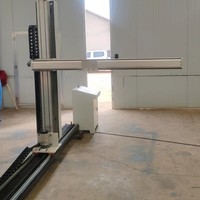 Ventouse robotique linéaire à commande PLC, haute capacité de charge, servomoteur, manipulateur d'alimentation pour machine-outil 30 kg
