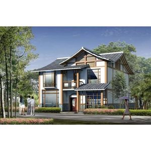 Casa de Campo de Estilo Chino con Estructura de Acero Ligero, Solución de Diseño y Construcción - Product Image 1