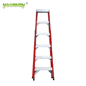 Hai mặt đa năng thợ điện có thể gập lại FRP thang sợi thủy tinh mở rộng thang - Product Image 3