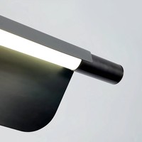 Lustre LED de luxe Springhill pour hôtel, idéal pour les espaces publics, les îlots de cuisine et au-dessus des tables à manger – Idées d'éclairage suspendu en bande