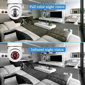 Mới 360 độ HD 1080p không dây CCTV Home an ninh máy ảnh Wifi Loa E27 trong nhà an ninh máy ảnh bóng đèn có tính năng CMOS hình ảnh - Product Image 5
