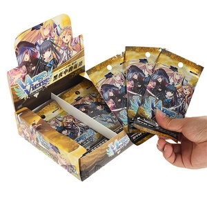 Papier d'impression de cartes holographiques <span class=keywords><strong>Jeu</strong></span> de cartes à collectionner personnalisé avec paquet de rappel d'aluminium - Product Image 1