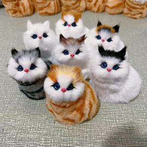 Động vật mèo con có thể kêu Meo meo, trang trí gia đình, đồ chơi nhận thức của trẻ em, bạn đồng hành lông mèo, quà tặng sinh nhật - Product Image 3