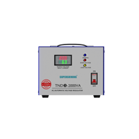 Stabilisateur de tension automatique monophasé SVC TND 2000VA à protection complète, haute précision, régulateur de tension domestique 220V