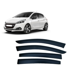 FHBPCPP 4 Pezzi Auto Finestrini Deflettori Aria, Compatibile per Honda CR-V, Auto Finestra Laterale Deflettori Antivento Visiere,2023