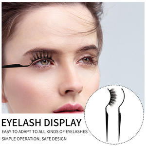 Full Stripe Eyelash <span class=keywords><strong>Tester</strong></span> Rack Falso Lashes Display Stand Atacado Lash Extension Experimente Ferramenta Vara De Plástico Para Cílios - Product Image 3