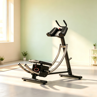 Máquina de Abdominales Comercial Ab Coaster, Equipo de Ejercicio para Gimnasio y Estudio de Fitness