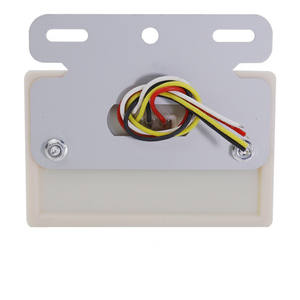 Lampe de camion étanche 12-24V cinq couleurs d'avertissement facultatif LED feux de position latéraux avec quatre fils - Product Image 5