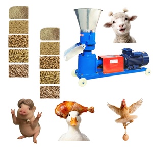 Máquina de Pellets para Alimentación Animal con Motor Diésel, Compatible con Energía Solar, para Uso en Granjas Remotas - Product Image 1