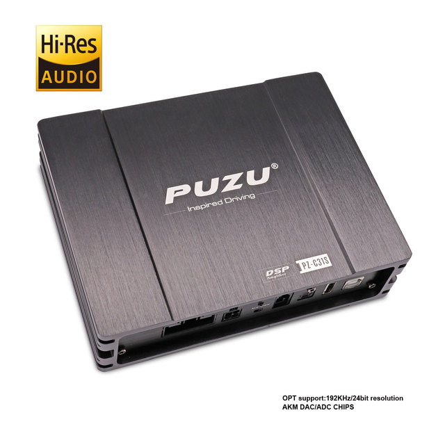 PZ-C31S High-power Lossless ClassAB DSP Power Amplifier 8-channel Car Audio Processor 6X150W High-power Output