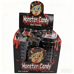Caramelos <span class=keywords><strong>de</strong></span> gel monstruosos <span class=keywords><strong>de</strong></span> Halloween al por mayor, 15g, diseño <span class=keywords><strong>de</strong></span> ojos y lenguas espeluznantes, dulces a granel para fiestas <span class=keywords><strong>de</strong></span> Halloween - Product Image 4