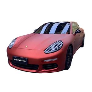 WRAPMASTER 1.52*17m Vinilo de Protección para Automóviles de Primera Calidad, Color Rojo Cromo Mate, Vinilo para Envolver Automóviles, Vinilo para Automóviles, Vinilos para Automóviles Geniales - Product Image 1