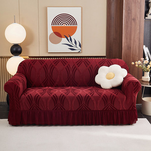 Nuova Fodera per Divano Monoblocco <span class=keywords><strong>con</strong></span> Doppio Bracciolo e Copertura Elastica Completa Rinforzata - Product Image 1