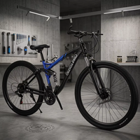 Vélo VTT Suspendu en Aluminium de 29 Pouces, 21 Vitesses, Populaire en Gros / Vélo Suspendu en Alliage de 29 Pouces pour la Chine
